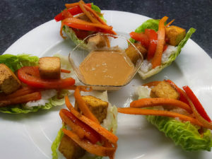 Chinese Five-Spice Tofu and Lettuce Wraps