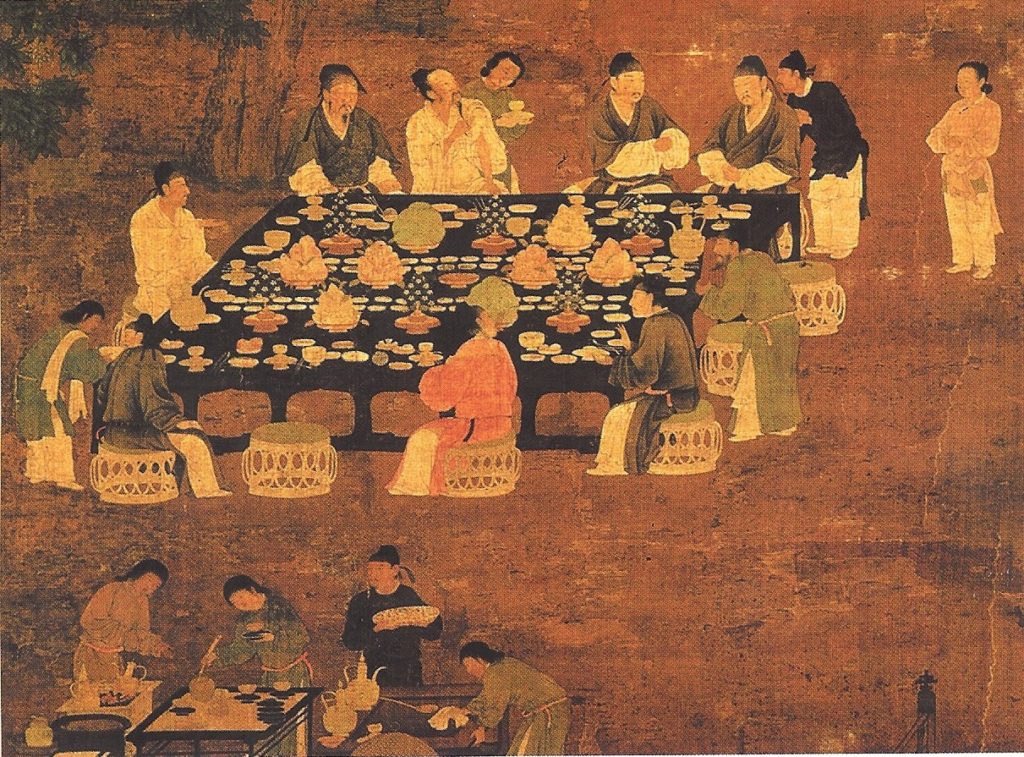An Elegant Party’ (detail) by Emperor Huizong